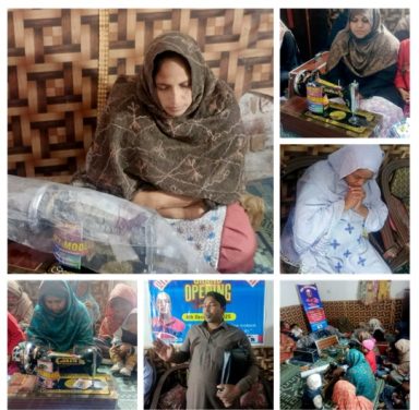 We have established a sewing center for women in the community to gain a means of career training and income.